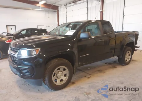 2021 Chevrolet Colorado 4Wd Long Box Wt из США, поврежденный, VIN 1GCHTBEA3M1205416